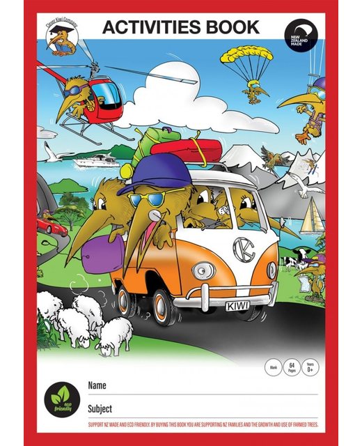 ACTIVITY BOOK CLEVER KIWI