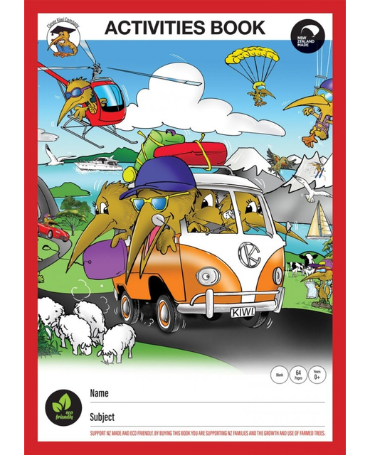 ACTIVITY BOOK CLEVER KIWI