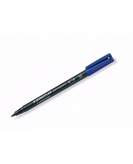STAEDTLER PEN LUMOCOLOR PERMANENT BLUE