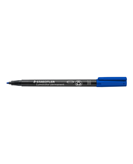 STAEDTLER PEN LUMOCOLOR PERMANENT BLUE