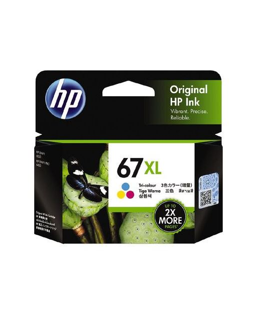 HP Ink 67XL Tri Colour 200 Pages