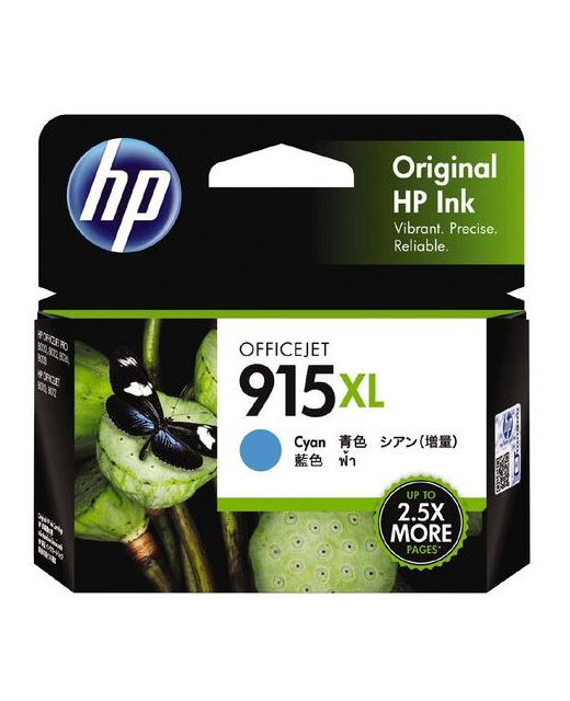 HP Ink 915XL Cyan (825 Pages)