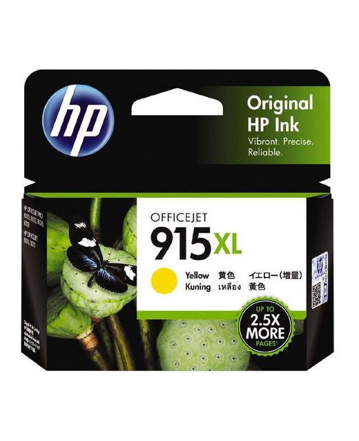 HP Ink 915XL Yellow (825 Pages)