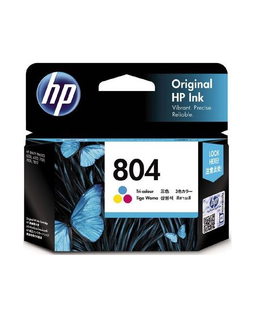 HP Ink Cartridge 804 Tri Colour (165 Pages)