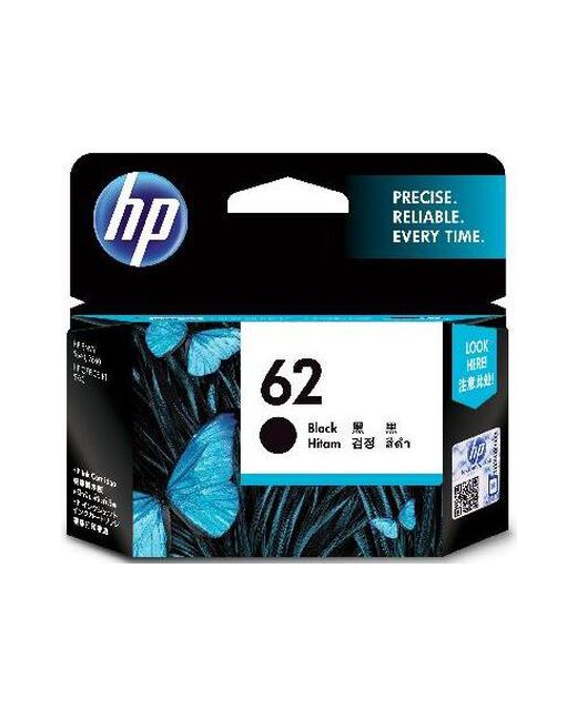 HP Ink 62 Black (200 Pages)