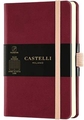 Notebook Castelli Pocket Ruled Cherry