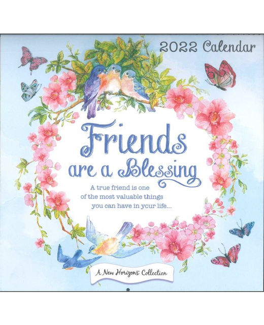 Calendar 2022 For Arts Sake Friends Are A Blessing