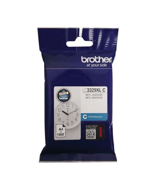 Brother Ink LC3329XLC Cyan (1500 Pages)