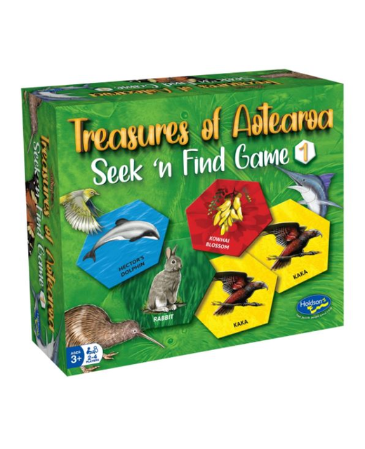 Treasures Of Aotearoa Board Game Seek & Find