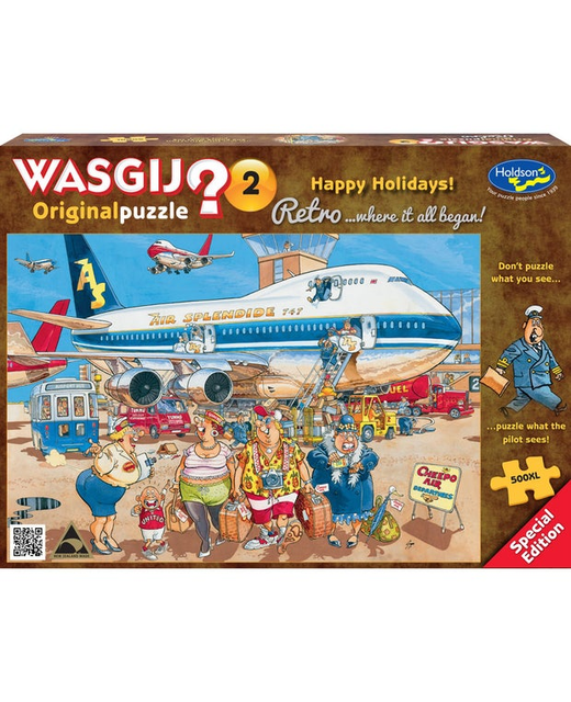 Holdson Wasgij Original Puzzle 2 Happy Holidays (500pc)