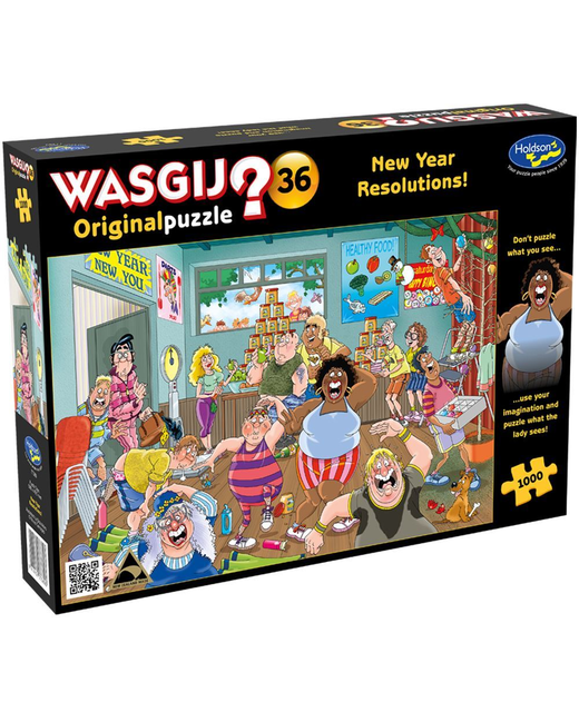 WASGIJ Original 36 A New Year Resolution 1000 Piece Puzzle