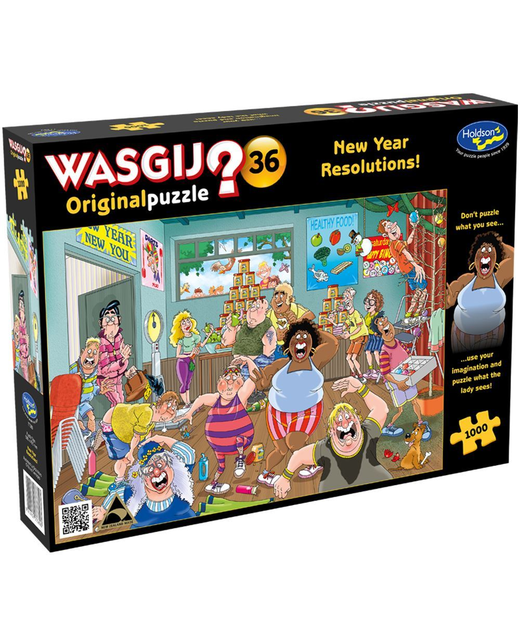 WASGIJ Original 36 A New Year Resolution 1000 Piece Puzzle