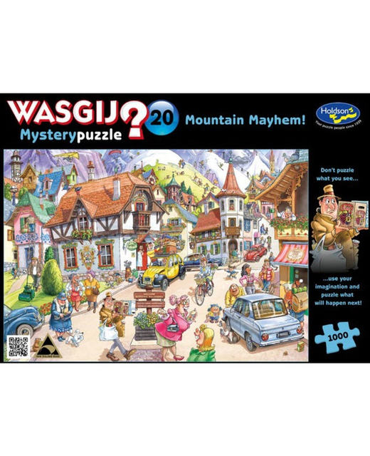 Holdson Wasgij Mystery Puzzle 20 Mountain Mayhem (1000pc)