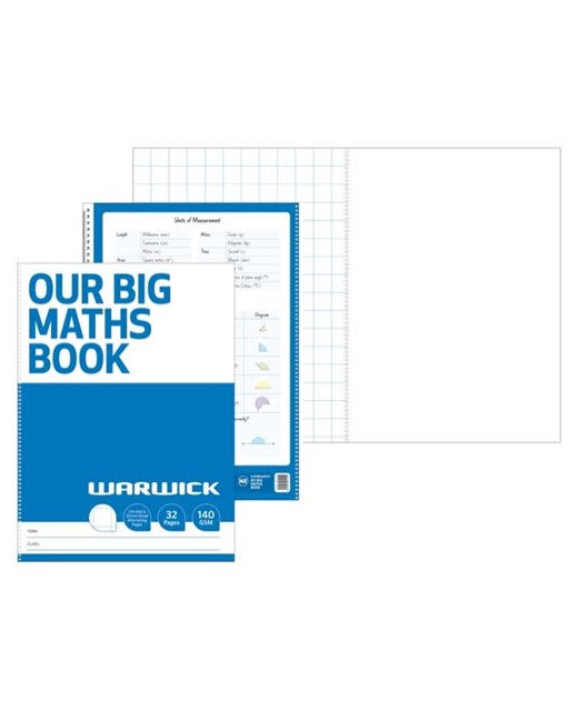 OUR BIG MATHS BOOK WARWICK