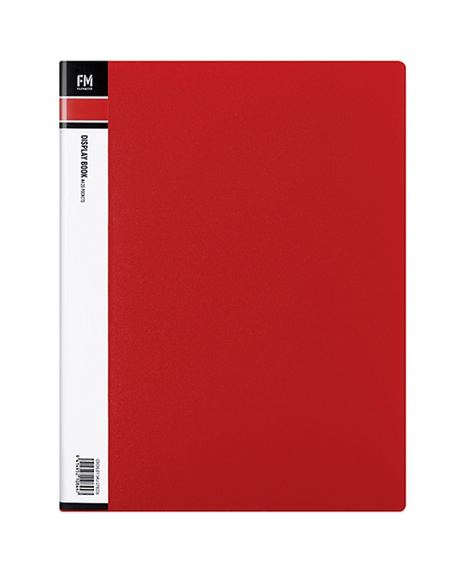 Display Book Fm Book A4 Red 60 Pockets