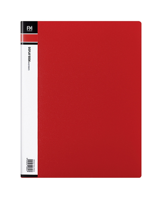 Display Book Fm Book A4 Red 60 Pockets