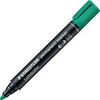 STAEDTLER PERMANENT MARKER GREEN BULLET TIP