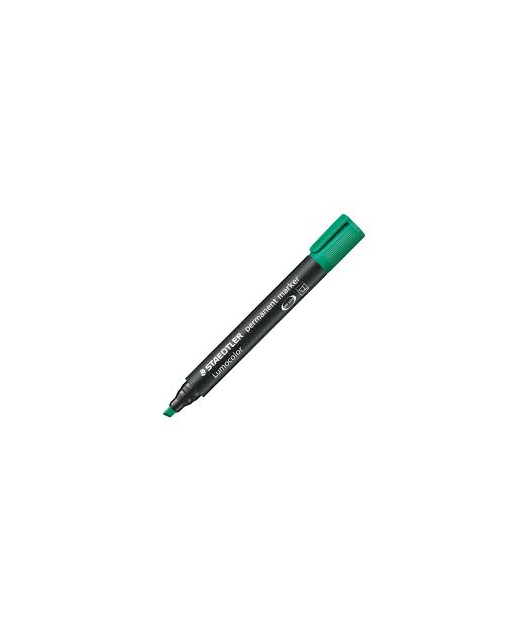 STAEDTLER PERMANENT MARKER GREEN CHISEL TIP