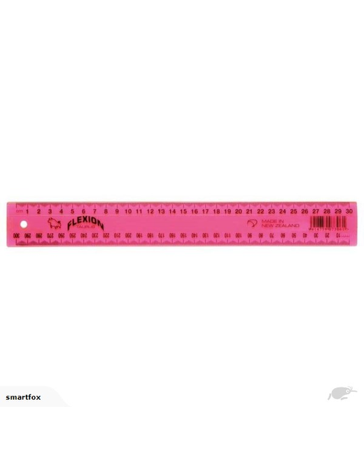 Ruler Taurus Flexion Pink 30Cm