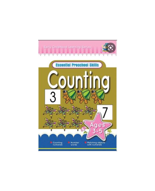 Early Childhood Learning Series Essential Preschool Skills Counting Ages 3-5