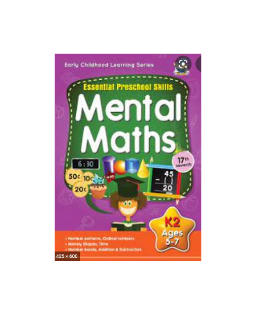 Early Childhood Learning Series Essential Preschool Skills Mental Maths Ages 5-7