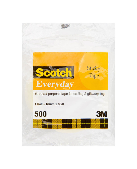 SCOTCH EVERYDAY TAPE 500 18mm x 66m