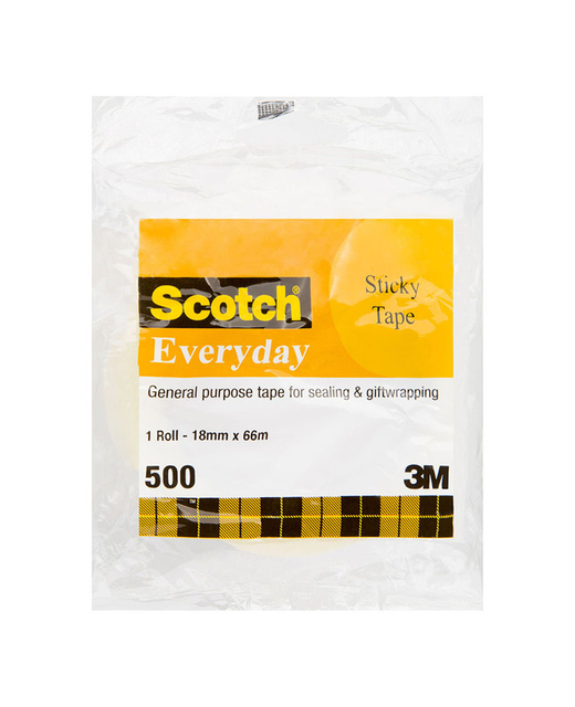 SCOTCH EVERYDAY TAPE 500 18mm x 66m