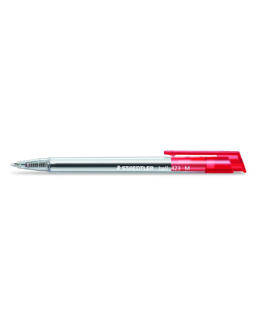 STAEDTLER BALLPOINT PEN 423 M RED