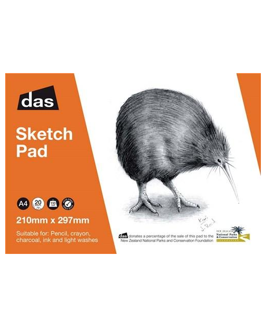 SKETCH PAD DAS A4 110GSM 20 SHEET