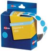 AVERY DISPENSE A LABELS LIGHT  BLUE 1050 14MM CIRCLE 