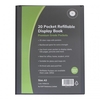 OSC REFILLABLE DISPLAY BOOK A3 20 POCKET BLACK