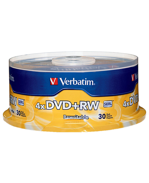 DVD+RW 4.7GB 4 X PK 30 SPINDLE