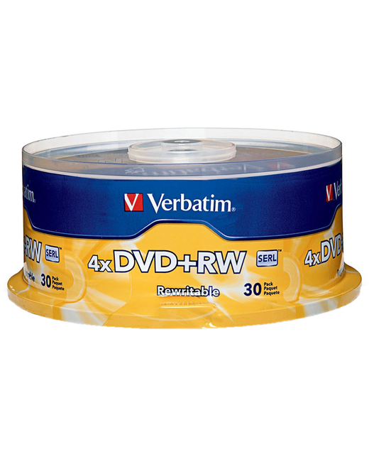 DVD+RW 4.7GB 4 X PK 30 SPINDLE