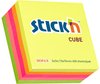 STICK'N NOTE 76X76 MM 400 SHEET RAINBOW NEON