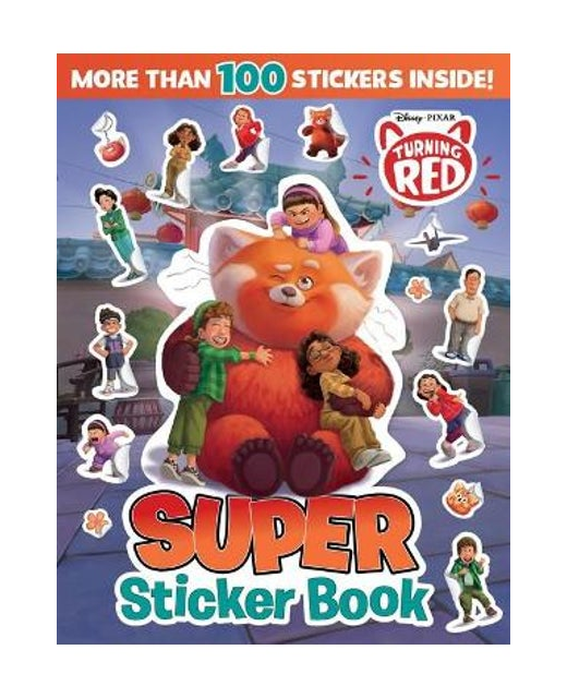 Turning Red Super Sticker Book Children BooksActivities & Colouring