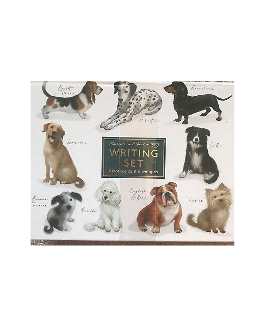 PATRICIA MACARTHY DOGS WRITING SET