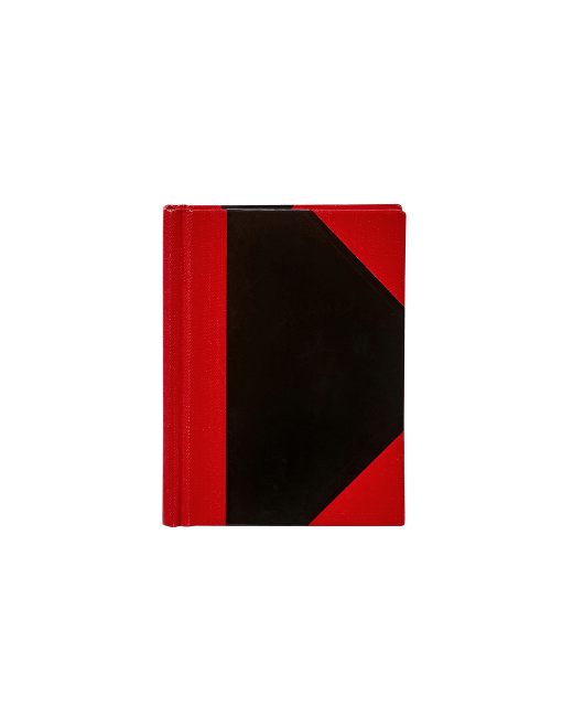 SPIRAX BLACK AND RED CASE NOTEBOOK A7 