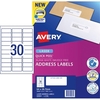 AVERY LABELS L7158 GENERAL USE 64X26.7MM 100 SHEETS
