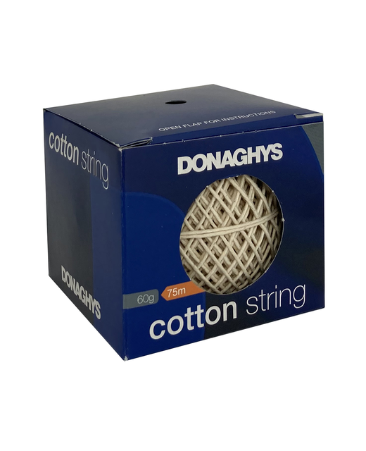 STRING DONAGHYS COTTON 60GM BLUE BOX 75M