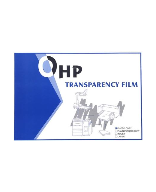 TRANSPARENCY OHP FILM A4 10MIC 100 PACK