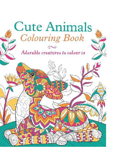CUTE ANIMALS COLOURING BOOK