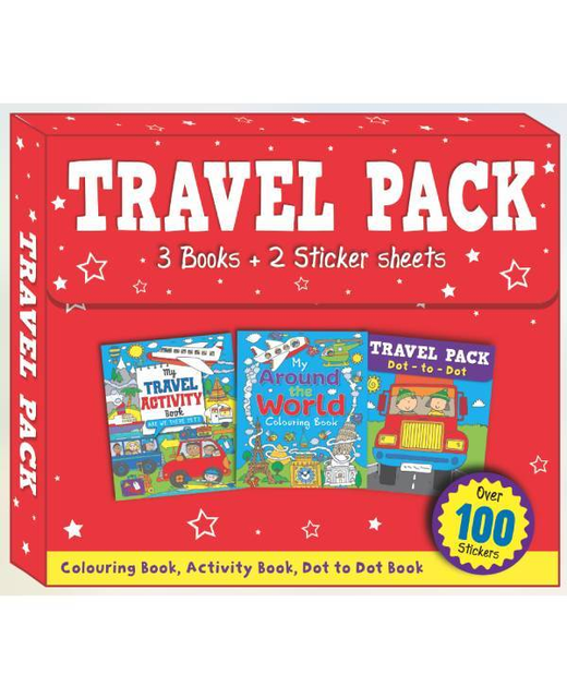 TRAVEL PACK BOOK AND STICKER SHEETS