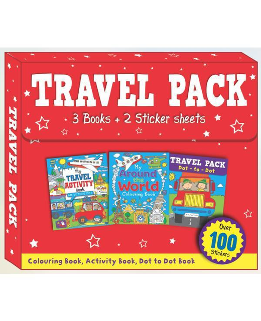 TRAVEL PACK BOOK AND STICKER SHEETS