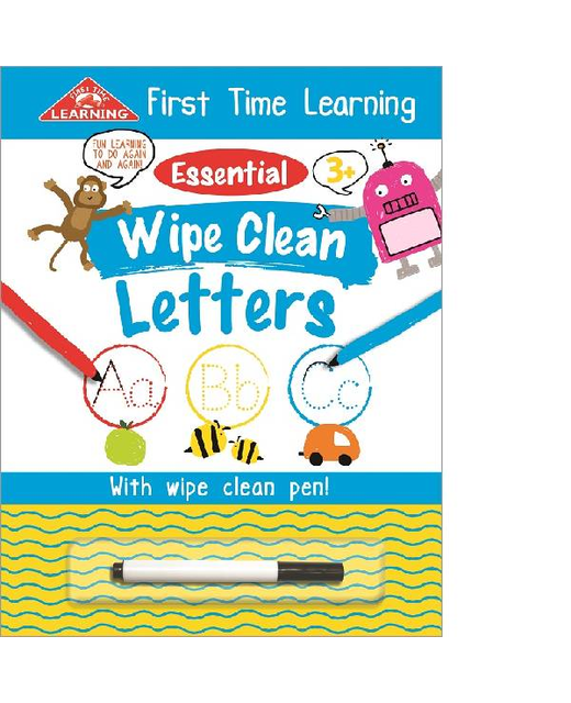 FIRST TIME LEARNING WIPE CLEAN LETTERS