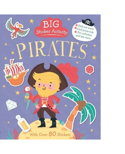 BIG STICKER ACTIVITY PIRATES