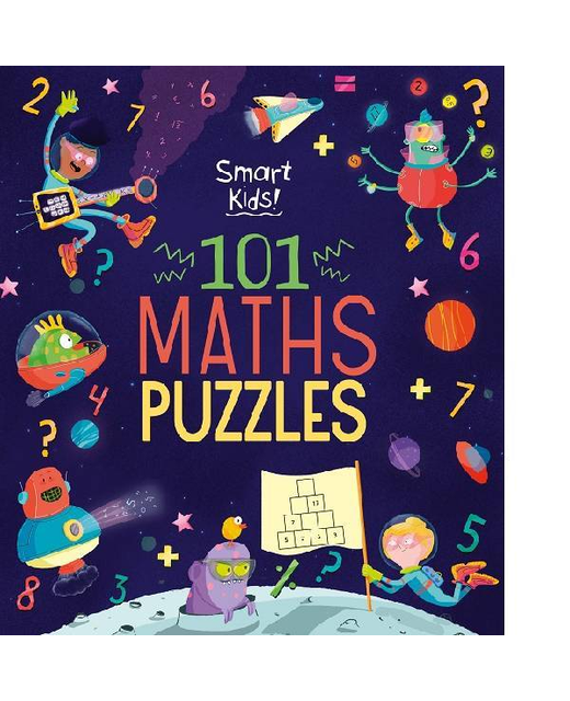 101 MATHS PUZZLES Children BooksActivities & Colouring Books Onehunga Books & Stationery