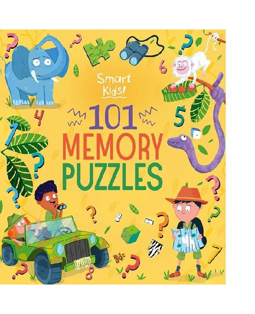 101 MEMORY PUZZLES Children BooksActivities & Colouring Books