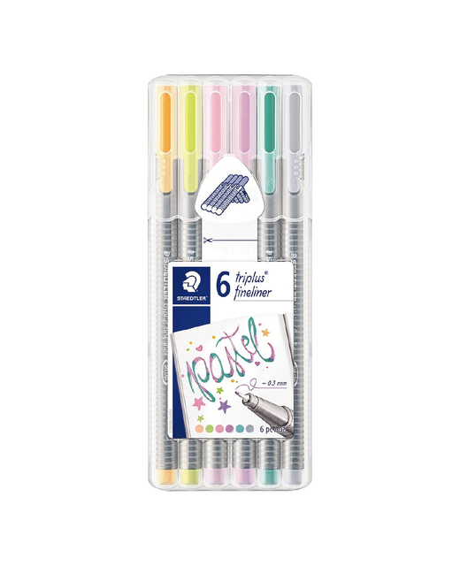 TRIPLUS STAEDTLER FINELINER PASTEL COLOUR