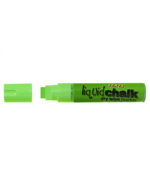 TEXTA JUMBO LIQUID CHALK DRY WIPE GREEN