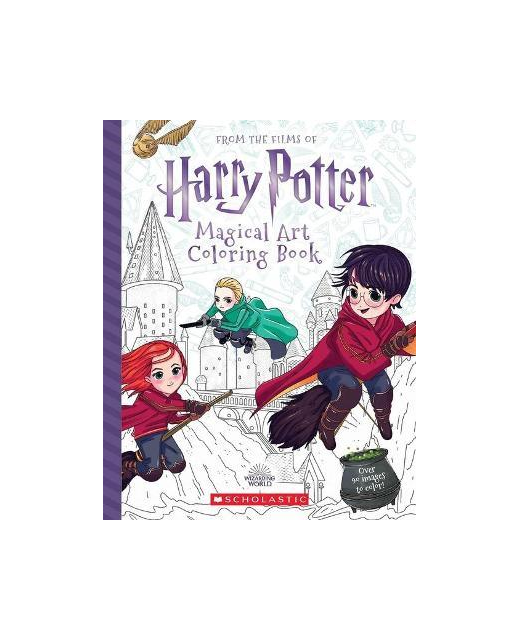 HARRY POTTER MAGICAL ART COLOURING BOOK Children BooksActivities